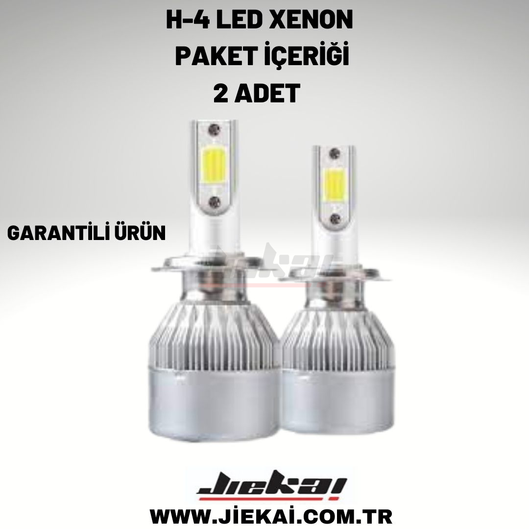 LED XENON UZUN MODEL H 4 ( PAKET İÇERİĞİ 2 ADET )