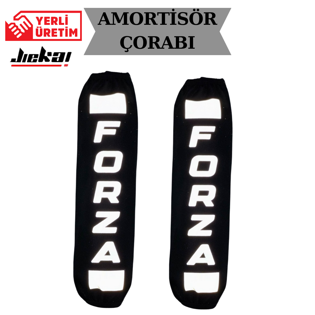 JK201 FORZA  AMORTİSÖR ÇORABI reflektörlü