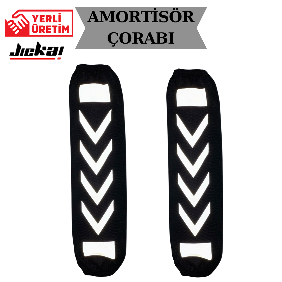 JK201 ÜNİVERSAL AMORTİSÖR ÇORABI REFLEKTÖRLÜ 