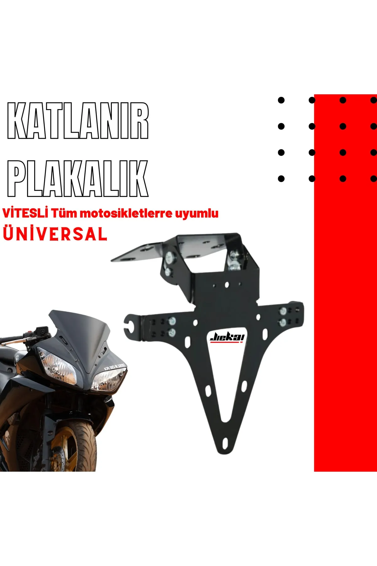 JK84 KATLANIR PLAKA ÜNİVERSAL