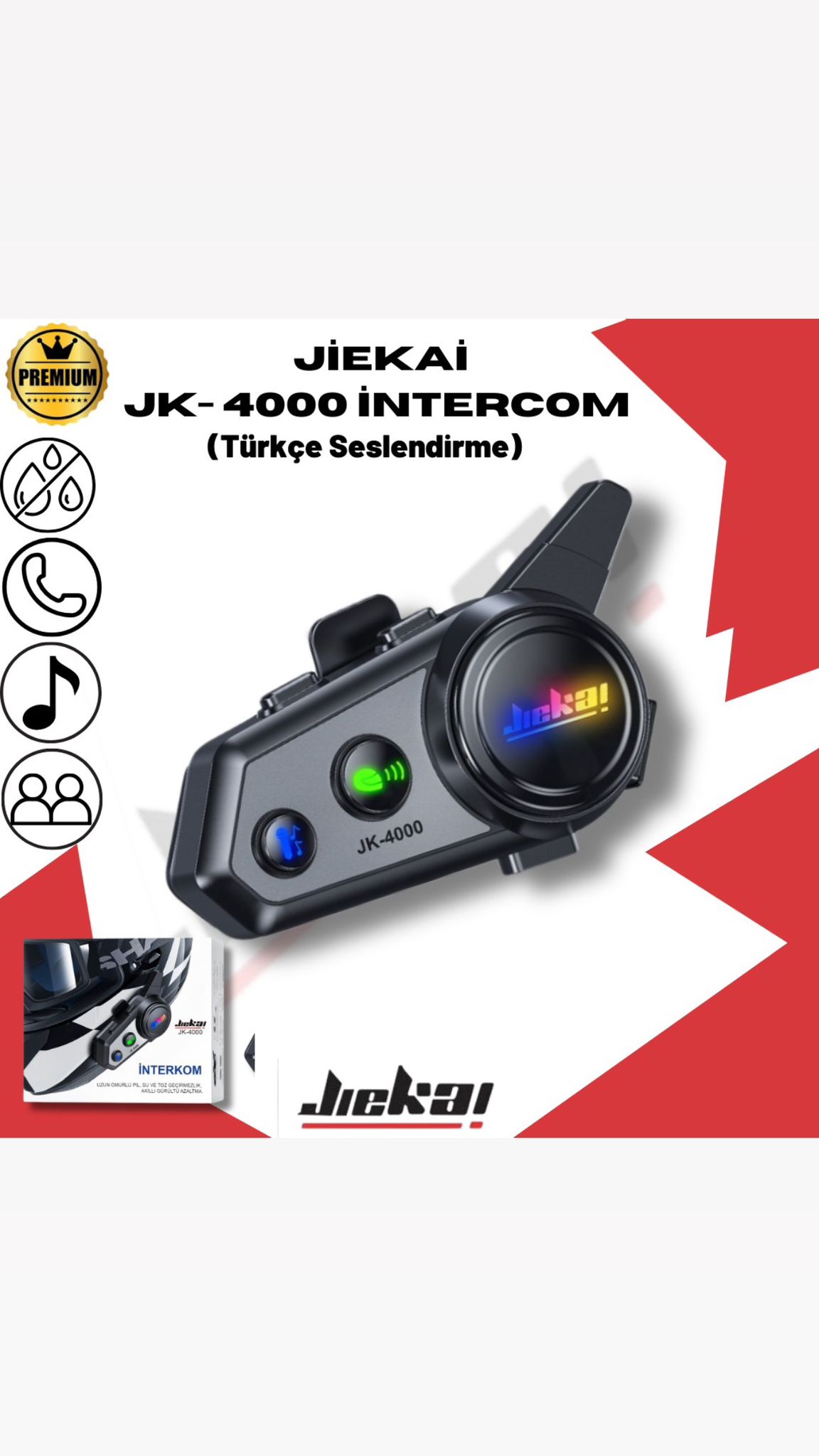 JİEKAİ JK-4000 İNTERKOM