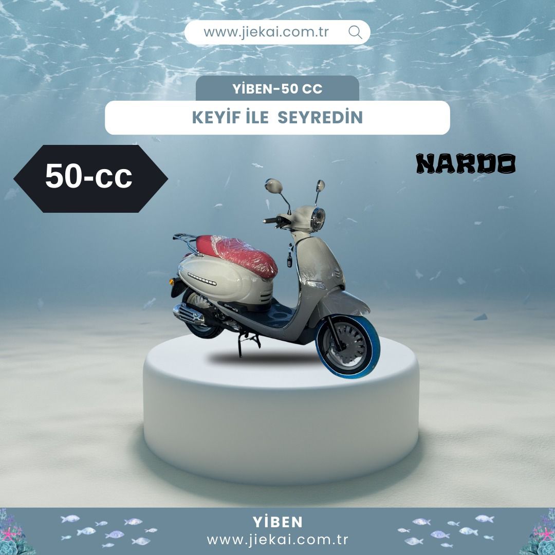 YİBEN 50 CC MOTOSİKLET 80 KİT HEDİYELİ - 2 TAKSİT VADE FARKSIZ NARDO