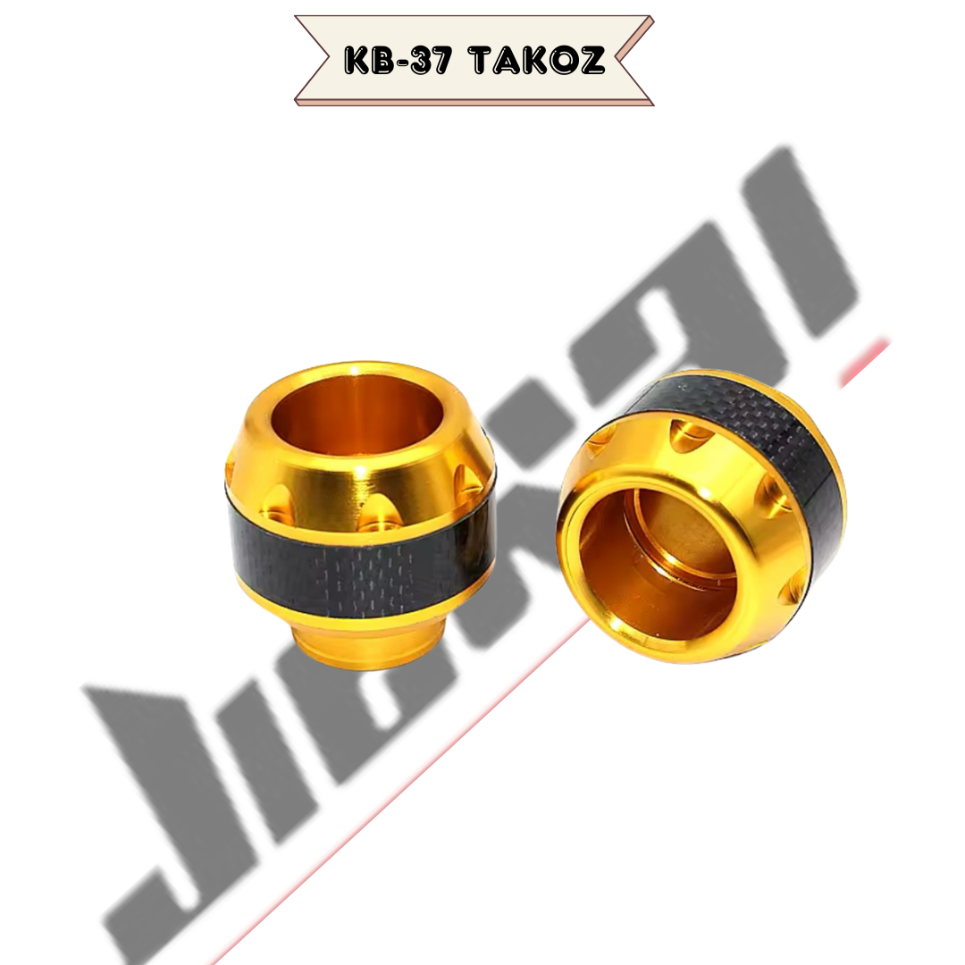 KB-37 RENKLİ ÖN TEKER TAKOZU *GOLD* ÜNİVERSAL