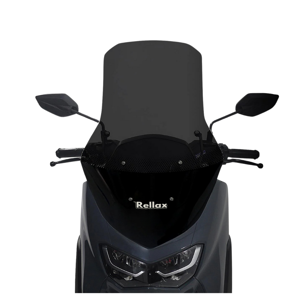 Rellax Yamaha NMAX 125 / 155 2021-2024 Uyumlu Ayaklı Tur Camı Füme